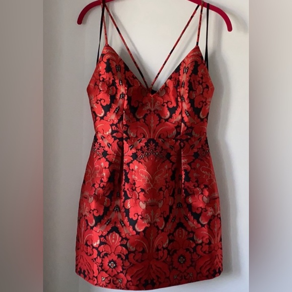 NWT FREE PEOPLE QUEEN OF HEARTS MINI DRESS, SZ 12 - Picture 4 of 6